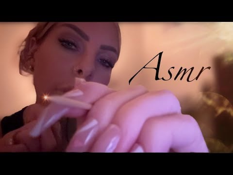 ASMR Barely There Whisper Counting The Freckles On Your Face (clicky whisper with mouth sounds)