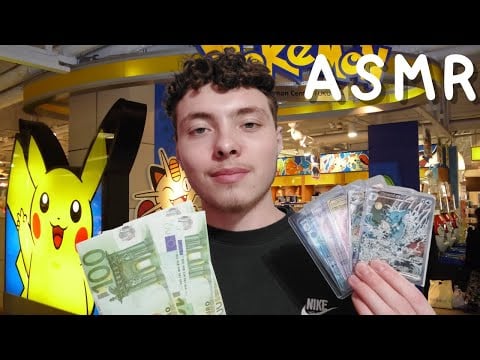 ASMR FR: Roleplay Je rachète tes cartes pokémon