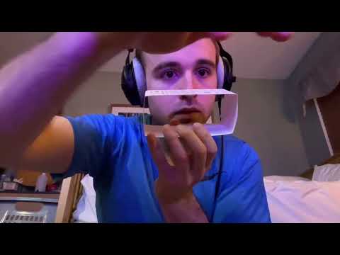 Man on Drugs (Amoxicillin) Does ASMR