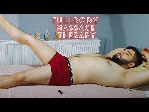 ASMR FULL BODY MASSAGE THERAPY THAT COMPLETELY RELAXES THE BODY - CHEST,LEG,FOOT,BACK,ARM MASSAGE