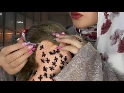 Creepy-Crawly ASMR | Bugs Walking on You 🐛 Neck touching, Plucking & Face Tapping!
