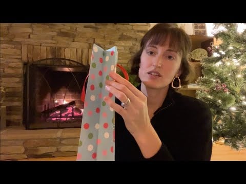 Cozy up by the fire while I show you my updated gift bag collection (soft spoken, show & tell)