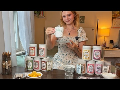 ASMR ~ TEA SHOP ROLE-PLAY ~ TEA TASTING 🌸🫖🌸