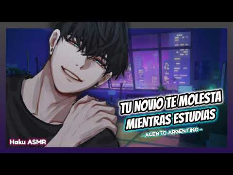 ASMR Roleplay - Tu novio te molesta mientras estudias - Haku ASMR