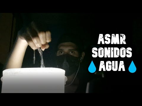 💧ASMR sonidos con agua💧