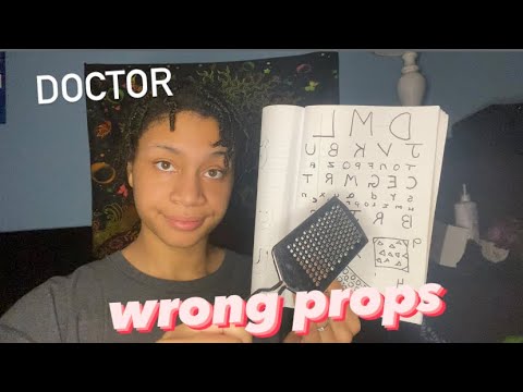 ASMR - Wrong Props Doctor (Twist Ending)