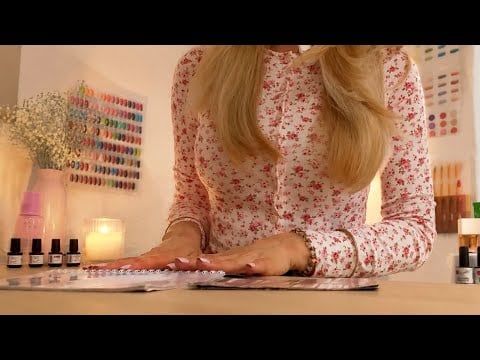 ASMR - Nail salon consultation and treatment ❤️
