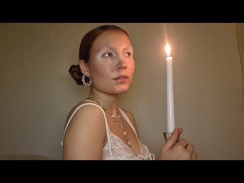 ASMR christmas fairy tucks you into bed
