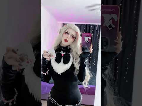 Angel Dust is back💅🏻🃏 #angeldust #hazbinhotel #angeldustcosplay #hazbinhotelcosplay