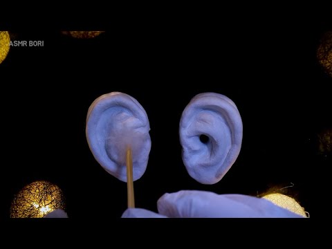 ASMR 귀파기 • 거친 수제 귀청소, 노토킹