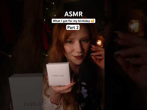 Part 2 ASMR Birthday gifts 🥰