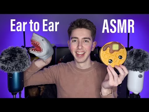 The Most Relaxing Ear to Ear Whispering ASMR for SLEEP