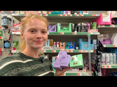 ASMR ~ DOLLAR TREE WALK THROUGH AND BEAUTY FINDS (WITH MIC)