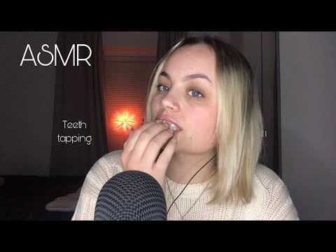 ASMR Fast & aggressive teeth tapping 🦷😴✨