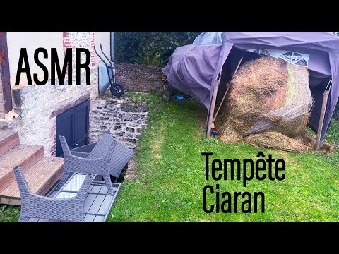 [ASMR FR] VLOG | Ma Maison S'envole 😱 Tempête Ciaran 2023