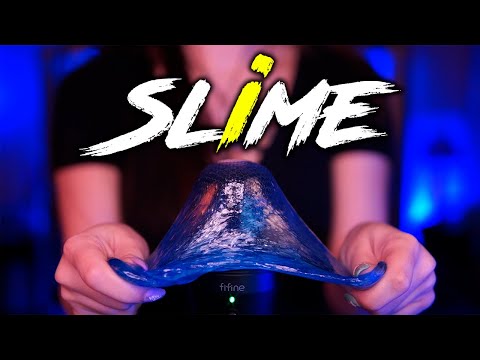 ASMR Slime on the Mic 💎 No Talking