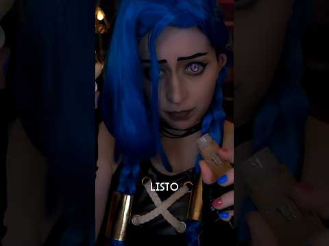 ⭐ASMR JINX te Peina antes de salir pero improvisa💙