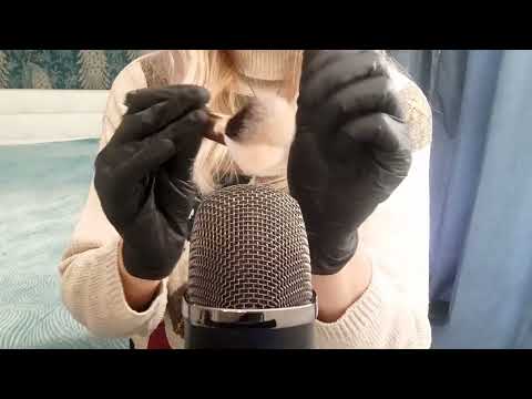 🎧 Cozy Winter ASMR | Latex Glove Sounds | ASMR Background (No talking)