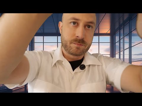 Contrôle de fouille par TSA - Tapotements et fouille de sac - ASMR