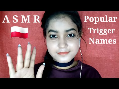 ASMR Popular Polish Trigger Names With Soft Mouth Sounds