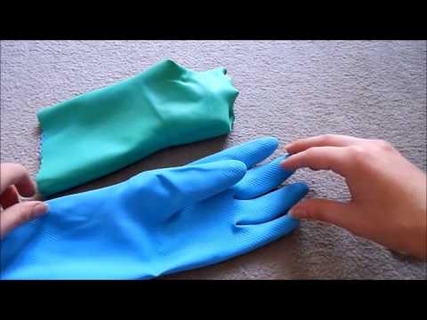 ASMR Playing With Rubber Gloves + Logo Contest