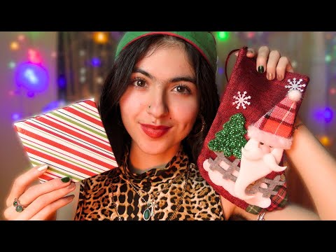 ASMR || comforting Christmas gifts from mommy❤️🎄