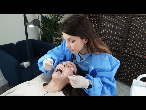 ASMR Dentist Exam X @ilovekatieasmr Soft Spoken Roleplay, Teeth Brush, Whitening, Assessment