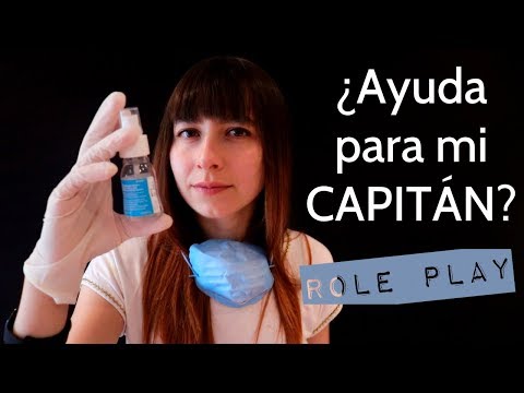 Role Play ERES MI CAPITÁN. YO TE SALVO en el NAUFRAGIO del BARCO ESPACIAL/ASMR en Español