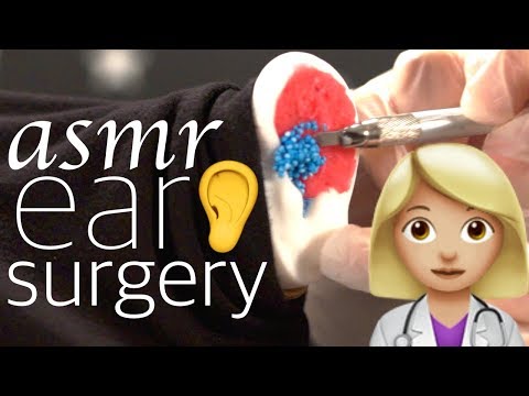 👂ASMR ✨ Your Ears Are Full of Ear Wax 👩🏼‍⚕️ ASMR Ear Surgery + Ear Cleaning ✨