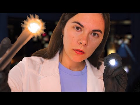 ASMR EYE Doctor Exam 👩🏻‍⚕️👀