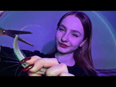 ☀︎ ASMR быстрая стрижка волос ☀︎