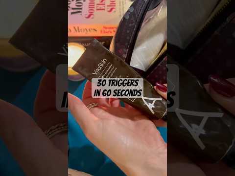 ASMR for people with a short attention span ☺️ #quickasmr #asmrtriggers #asmrnotalking
