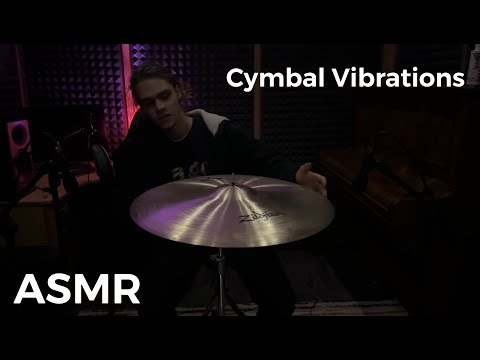 ASMR- Ear to Ear Vibrations with Cymbals