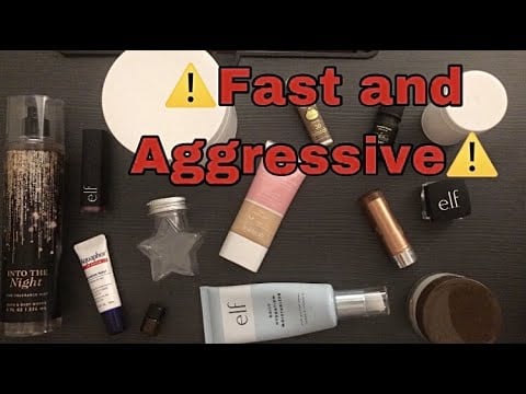 ASMR- Fast and Aggressive Lid Sounds- No Talking (Part 1)