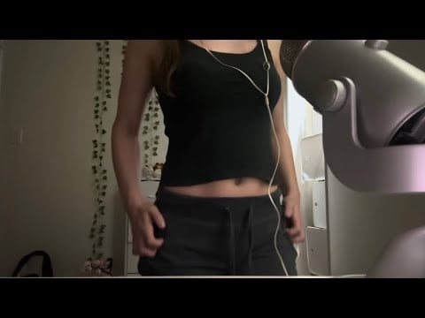 ASMR | cupped mouth sounds, fabric scratching, hand movements | custom for giovanny