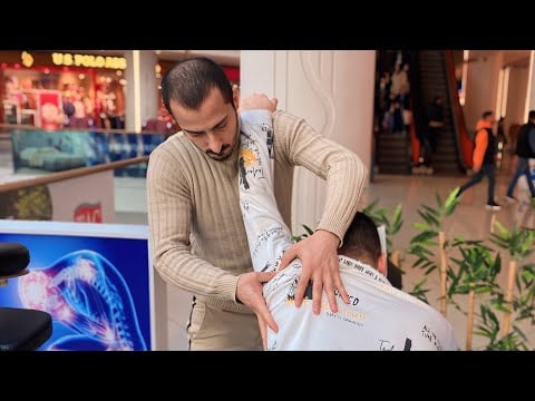 Asmr Massage - Chair Massage (without using oil)