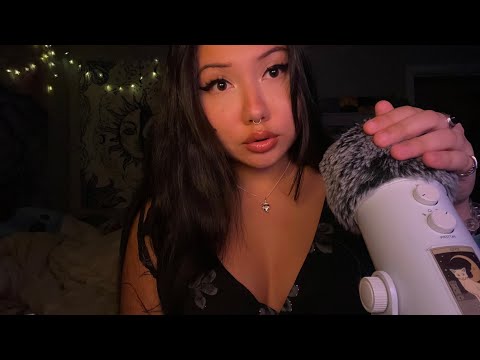 ASMR plucking & positive affirmations 🤍 (lots of personal attention)