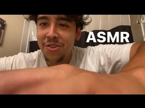 ASMR | RAMBLING + HAND SOUNDS :3  (:  with the homies  :)