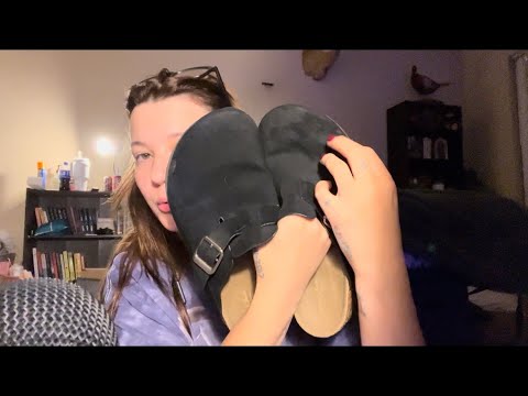 ASMR Showing You My Shoe Collection pt 1