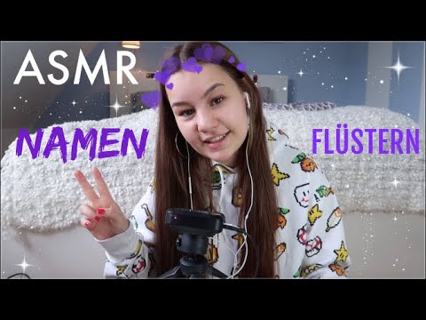 [ASMR] ICH flüstere EURE Namen🥰 | ASMR Marlife