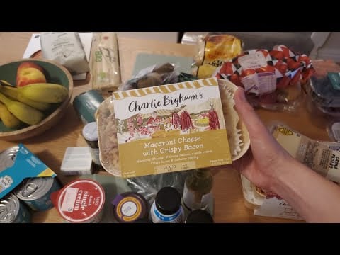 ASMR grocery haul | whispering | hand movements | crinkles | LoFi 