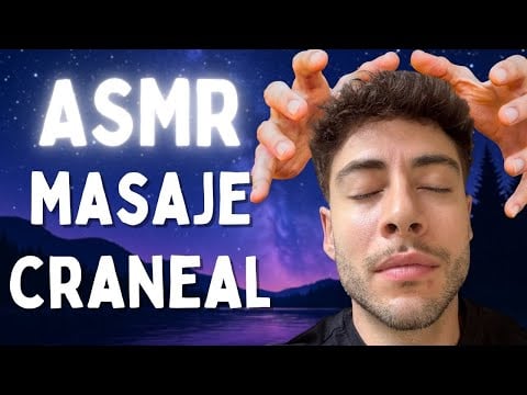 ASMR Masaje Craneal y Susurros Muy Suaves 😴✨ | Dormir Profundo y Relajación Total