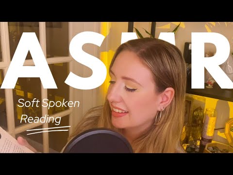 ASMR | Reading The Hunger Games - Chapter 1 (Soft Spoken)