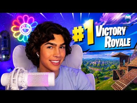 Relaxing Fortnite ASMR (Clicky Keyboard)⌨️