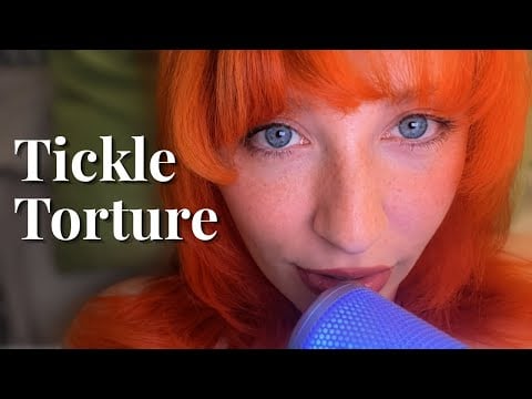 Tickle Torture by a Ginger Girl 🍊| ASMR