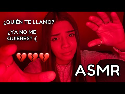 ASMR ROLEPLAY / Tu NOVIA TÓXICA Y CELOSA te DA MASAJES EN LA CARITA