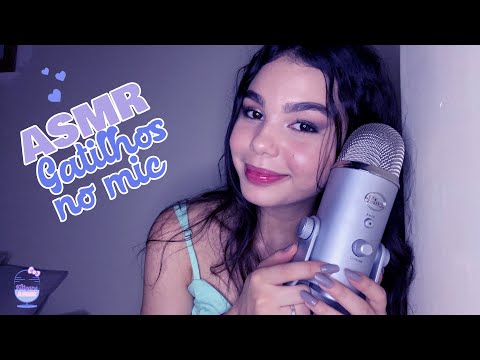 ASMR | GATILHOS NO MIC PARA VOCÊ RELAXAR 💆🏻‍♀️💜😴