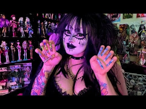 asmr whispering ur favorite trigger words + nail tapping