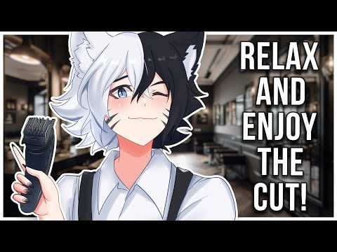 ASMR Roleplay | Femboy Stylist Gives Beard Trimming & Shaping Session 🪒