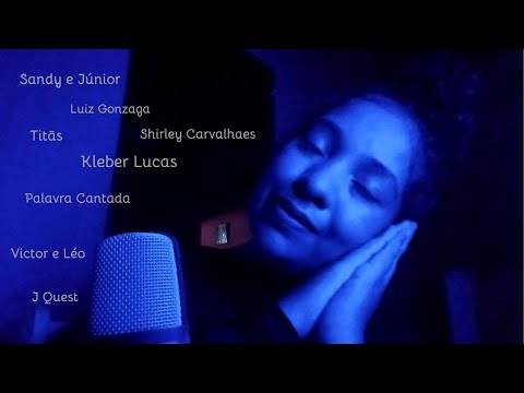 ASMR cantando músicas pra você dormir 🎶💙💤